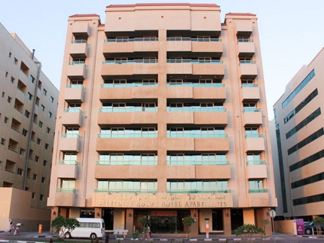 Belvedere Court Deluxe Hotel Apartments ドバイ エクステリア 写真